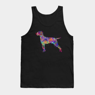 hungarian vizsla dog watercolor Tank Top